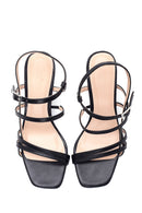 Women's Black Heeled Sandals | Derimod Women's Black Heeled Sandals | Derimod