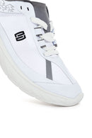 Kadın Beyaz Bağcıklı Kalın Tabanlı Sneaker | Derimod Kadın Beyaz Bağcıklı Kalın Tabanlı Sneaker | Derimod