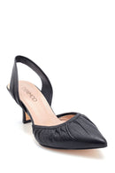 Women's Leather Heeled Sandals | Derimod Women's Leather Heeled Sandals | Derimod