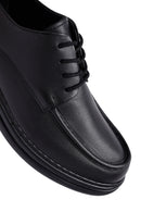 Male Black Lace-up Leather Casual Shoes | Derimod Male Black Lace-up Leather Casual Shoes | Derimod
