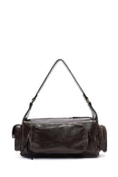 Women's Brown Long Strap Shoulder Bag | Derimod Women's Brown Long Strap Shoulder Bag | Derimod