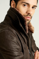 ANGELO MEN'S LEATHER JACKET | Derimod ANGELO MEN'S LEATHER JACKET | Derimod
