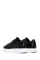 Erkek Siyah Deri Sneaker | Derimod Erkek Siyah Deri Sneaker | Derimod
