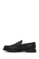 Men's Black Leather Loafer | Derimod Men's Black Leather Loafer | Derimod
