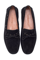 Erkek Siyah Süet Deri Casual Loafer | Derimod Erkek Siyah Süet Deri Casual Loafer | Derimod