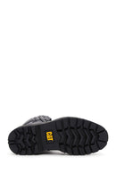 Caterpillar Women's Black Sophist Leather Boots | Derimod Caterpillar Women's Black Sophist Leather Boots | Derimod