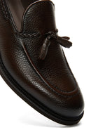 Men's Brown Leather Classic Shoes | Derimod Men's Brown Leather Classic Shoes | Derimod
