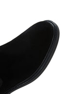 Men's Black Suede Leather Chelsea Boots | Derimod Men's Black Suede Leather Chelsea Boots | Derimod