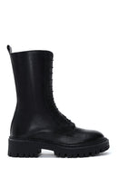 Women's Leather Lace-Up Boots | Derimod Women's Leather Lace-Up Boots | Derimod