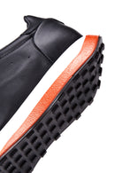 Erkek Siyah Deri Sneaker | Derimod Erkek Siyah Deri Sneaker | Derimod