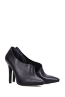 Women's Heeled Black Bootie | Derimod Women's Heeled Black Bootie | Derimod