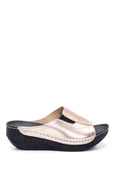 Women's Wedge Heeled Slippers | Derimod Women's Wedge Heeled Slippers | Derimod