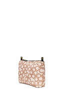 Woman Black Accessorized Printed Shoulder Bag | Derimod Woman Black Accessorized Printed Shoulder Bag | Derimod