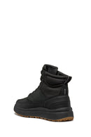 Geox Men's Black Granito + Grip Abx Laced Waterproof Leather Casual Boots | Derimod Geox Men's Black Granito + Grip Abx Laced Waterproof Leather Casual Boots | Derimod