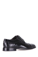 Crocodile Patterned Men's Leather Shoes | Derimod Crocodile Patterned Men's Leather Shoes | Derimod