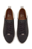 ACBC x Derimod Men's Black Lace-Up Sneakers | Derimod ACBC x Derimod Men's Black Lace-Up Sneakers | Derimod