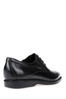 Geox Men's Black Brayden Laced Leather Masculine Classic Shoes | Derimod Geox Men's Black Brayden Laced Leather Masculine Classic Shoes | Derimod