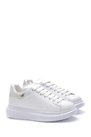 Kadın Beyaz Kalın Tabanlı Sneaker | Derimod Kadın Beyaz Kalın Tabanlı Sneaker | Derimod