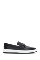 Erkek Siyah Deri Casual Loafer | Derimod Erkek Siyah Deri Casual Loafer | Derimod