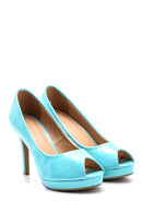 Women's Green Synthetic Leather Shoes | Derimod Women's Green Synthetic Leather Shoes | Derimod