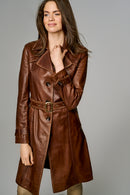 New Modesta Women's Leather Jacket | Derimod New Modesta Women's Leather Jacket | Derimod