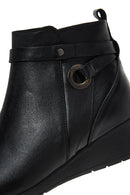 Women's Leather Wedge Heel Boots | Derimod Women's Leather Wedge Heel Boots | Derimod