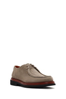 Male Mink Lace-up Nubuck Leather Casual Shoes | Derimod Male Mink Lace-up Nubuck Leather Casual Shoes | Derimod