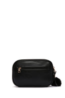 Women's Black Long Strap Quilted Crossbody Bag | Derimod Women's Black Long Strap Quilted Crossbody Bag | Derimod