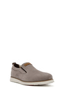 Men's Mink Nubuck Leather Casual Loafer | Derimod Men's Mink Nubuck Leather Casual Loafer | Derimod