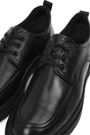 Men's Black Lace-Up Leather Casual Shoes | Derimod Men's Black Lace-Up Leather Casual Shoes | Derimod