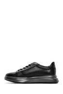 Erkek Siyah Deri Sneaker | Derimod Erkek Siyah Deri Sneaker | Derimod