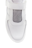 Women's White Leather Wedge Heel Sneaker | Derimod Women's White Leather Wedge Heel Sneaker | Derimod