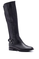 Women's Leather Buckle Detailed Boots | Derimod Women's Leather Buckle Detailed Boots | Derimod