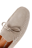 Erkek Bej Süet Deri Casual Loafer | Derimod Erkek Bej Süet Deri Casual Loafer | Derimod
