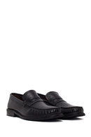 Male Black Leather Casual Loafer | Derimod Male Black Leather Casual Loafer | Derimod