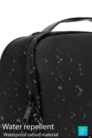 D-Pack Men's Black Fabric Handbag | Derimod D-Pack Men's Black Fabric Handbag | Derimod