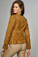Megan Women's Leather Jacket | Derimod Megan Women's Leather Jacket | Derimod