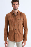 Martin Men's Leather Jacket | Derimod Martin Men's Leather Jacket | Derimod