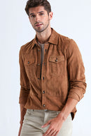Martin Men's Leather Jacket | Derimod Martin Men's Leather Jacket | Derimod