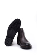Men's Leather Boots with Suede Detail | Derimod Men's Leather Boots with Suede Detail | Derimod