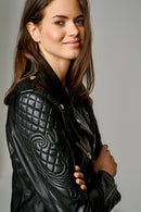 Kayra Women's Leather Jacket | Derimod Kayra Women's Leather Jacket | Derimod