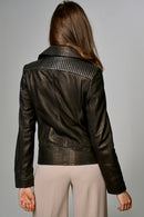 Kelly Women's Leather Jacket | Derimod Kelly Women's Leather Jacket | Derimod