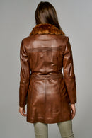 Mathilda Women's Leather Jacket | Derimod Mathilda Women's Leather Jacket | Derimod