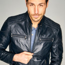 MAXIM MEN'S LEATHER JACKET | Derimod MAXIM MEN'S LEATHER JACKET | Derimod