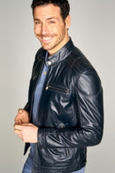 MAXIM MEN'S LEATHER JACKET | Derimod MAXIM MEN'S LEATHER JACKET | Derimod