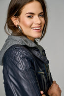 WEEKEND WOMEN'S LEATHER JACKET | Derimod WEEKEND WOMEN'S LEATHER JACKET | Derimod