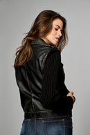 Love Women's Leather Jacket | Derimod Love Women's Leather Jacket | Derimod