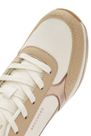 Skechers Women's White Billion 2 - Fine Shine Lace-Up Sports Sneaker | Derimod Skechers Women's White Billion 2 - Fine Shine Lace-Up Sports Sneaker | Derimod