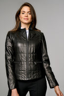 Sarah Women's Leather Jacket | Derimod Sarah Women's Leather Jacket | Derimod