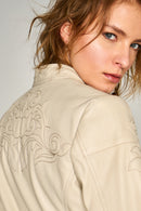 Diana-2 Women's Leather Jacket | Derimod Diana-2 Women's Leather Jacket | Derimod